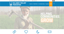 Desktop Screenshot of islamic-relief.org.pk