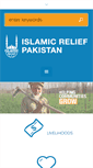 Mobile Screenshot of islamic-relief.org.pk