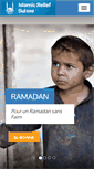 Mobile Screenshot of islamic-relief.ch