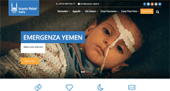 Desktop Screenshot of islamic-relief.it