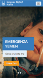 Mobile Screenshot of islamic-relief.it